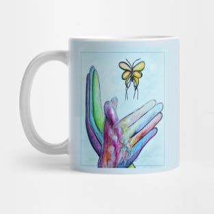 ASL Butterfly Mug